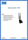 Plaquette gateway BLE WiFi BlueNetBeacon